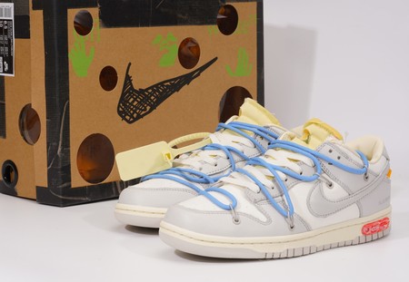 OFF WHITE X NK Dunk Low "The 50" (NO.05) SIZE: 36-47.5