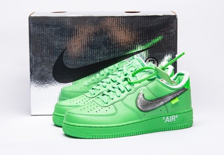OFF-WHITE X AIR FORCE 1 GREEN SIZE 36-47.5