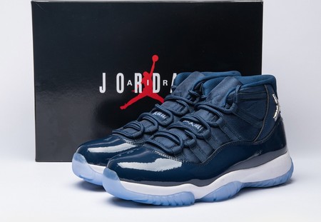 Jordan 11 Retro Dark Blue 378037-441 Size 40-47.5